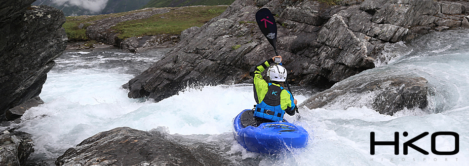 Evina Lasko kayaking Hiko GUARDIAN pfd